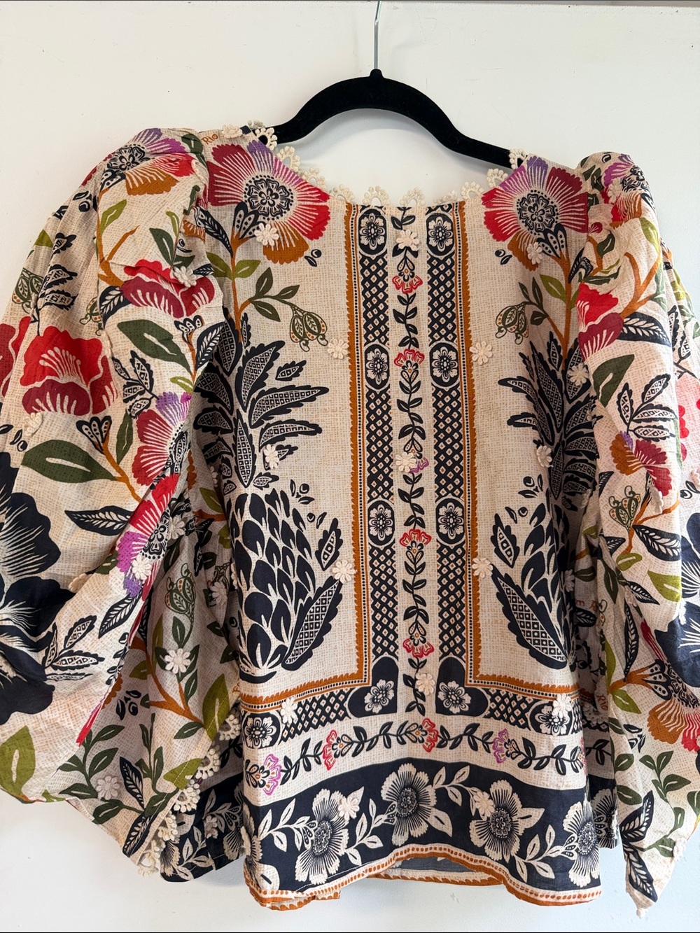 NWT FARM Rio Romantic Garden Blouse Women’s Size Medium - Picture 2 of 4